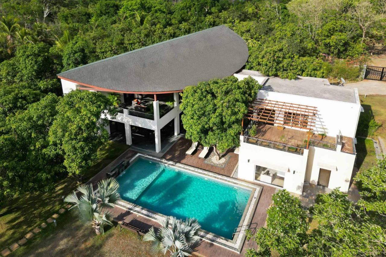 The Leaf By Stayvista - An Enchanting Escape Offering A Pool, Terrace, Lush Lawn, Contemporary Interiors, And Indoor Games Alibág Kültér fotó